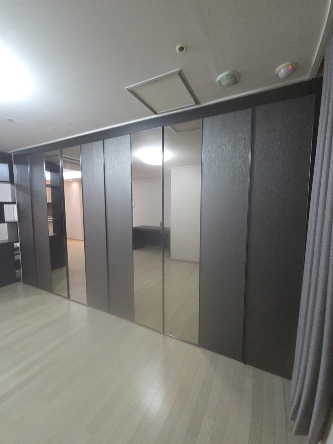 문짝몰딩 색바램 도장 보수